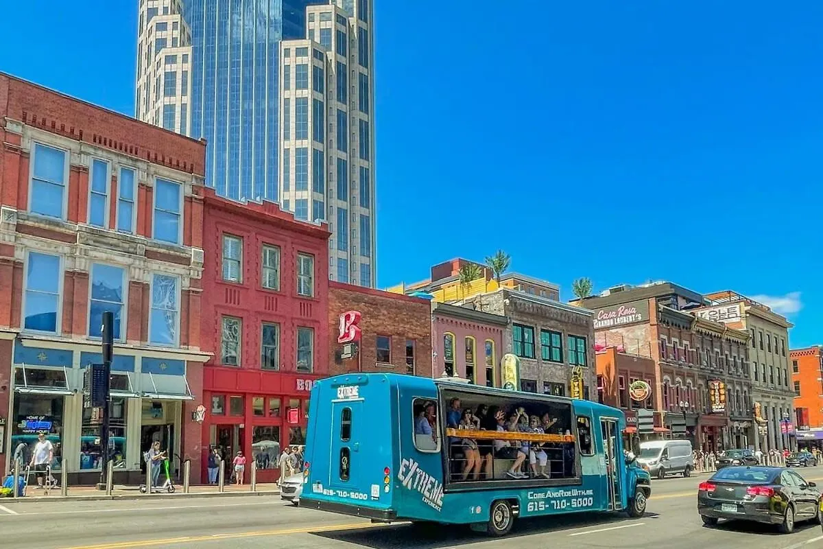 Villa Broadway Penthouse Above Live Music & Bars Nashville Сasa de vacaciones